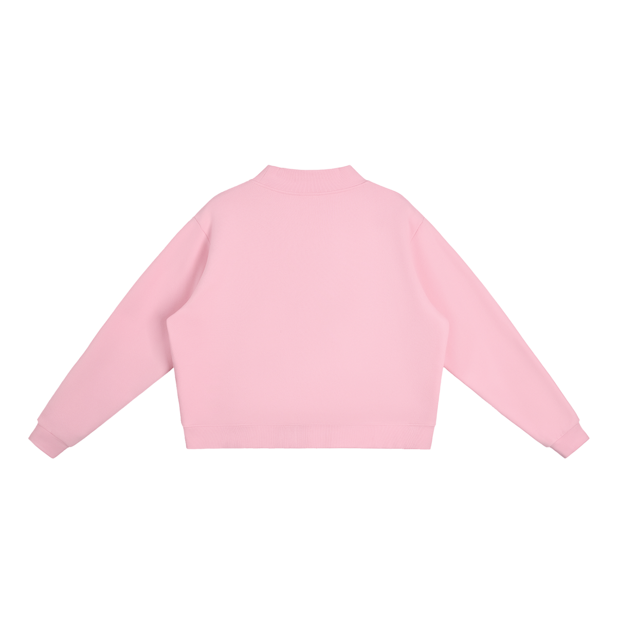 ICTHO Essential Fleece Mock-Neck Sweatshirt