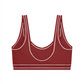 ICTHO Womens Jelly Bras Wireless Deep V Bralette Comfy Push Up Tshirt Bras