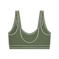 ICTHO Womens Jelly Bras Wireless Deep V Bralette Comfy Push Up Tshirt Bras