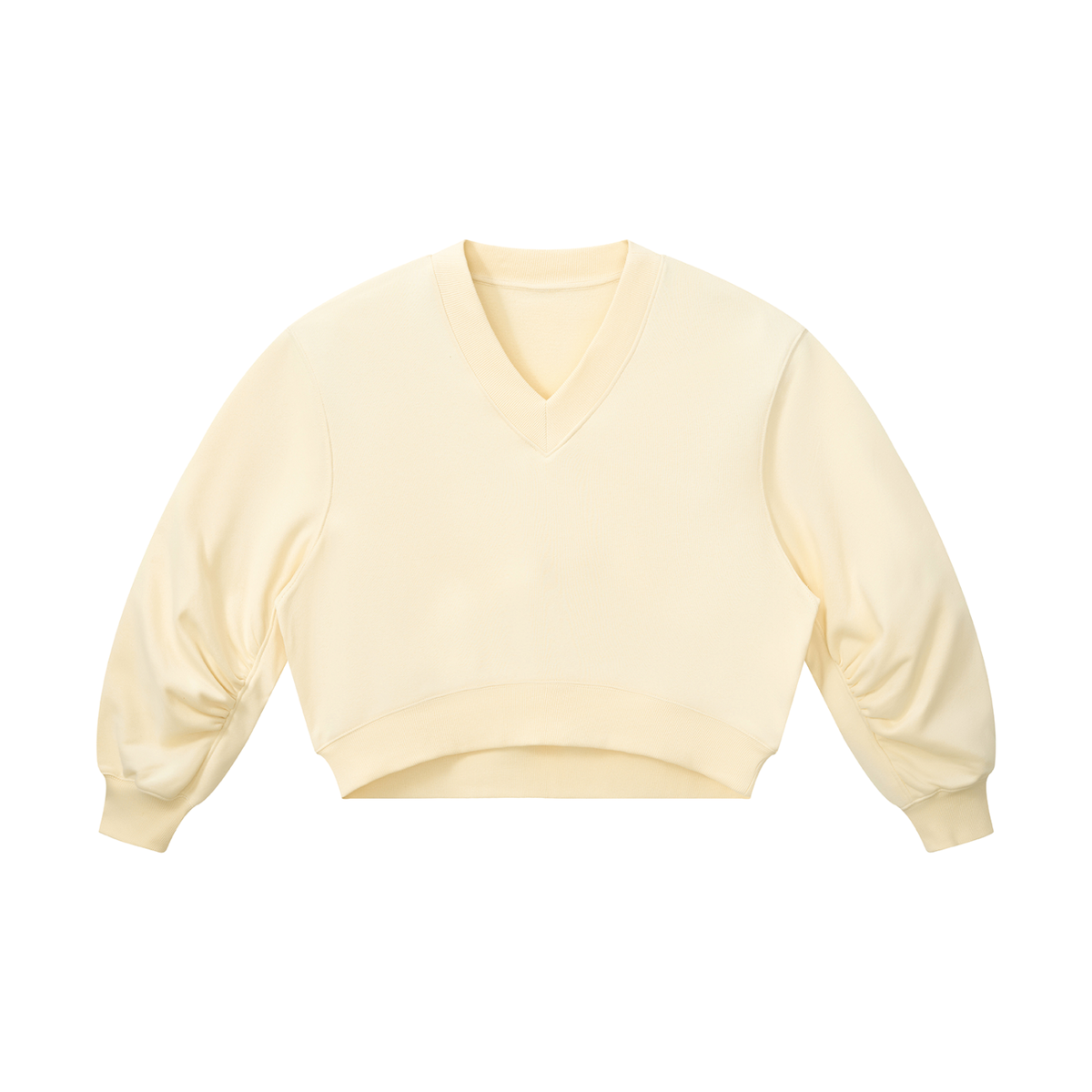 ICTHO Urban Geometry Crop Sweatshirt