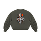 ICTHO Urban Geometry Crop Sweatshirt