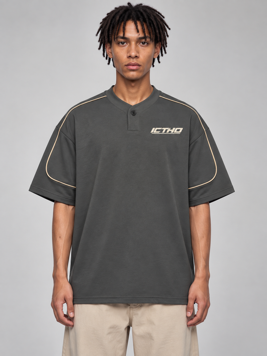 ICTHO Signature Piping Oversized Tee