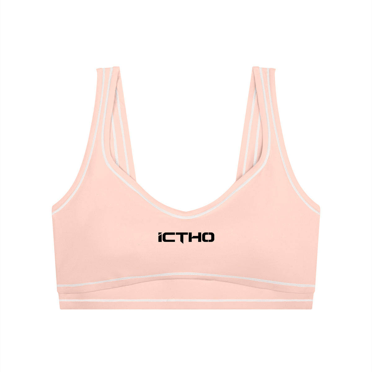 ICTHO Womens Jelly Bras Wireless Deep V Bralette Comfy Push Up Tshirt Bras