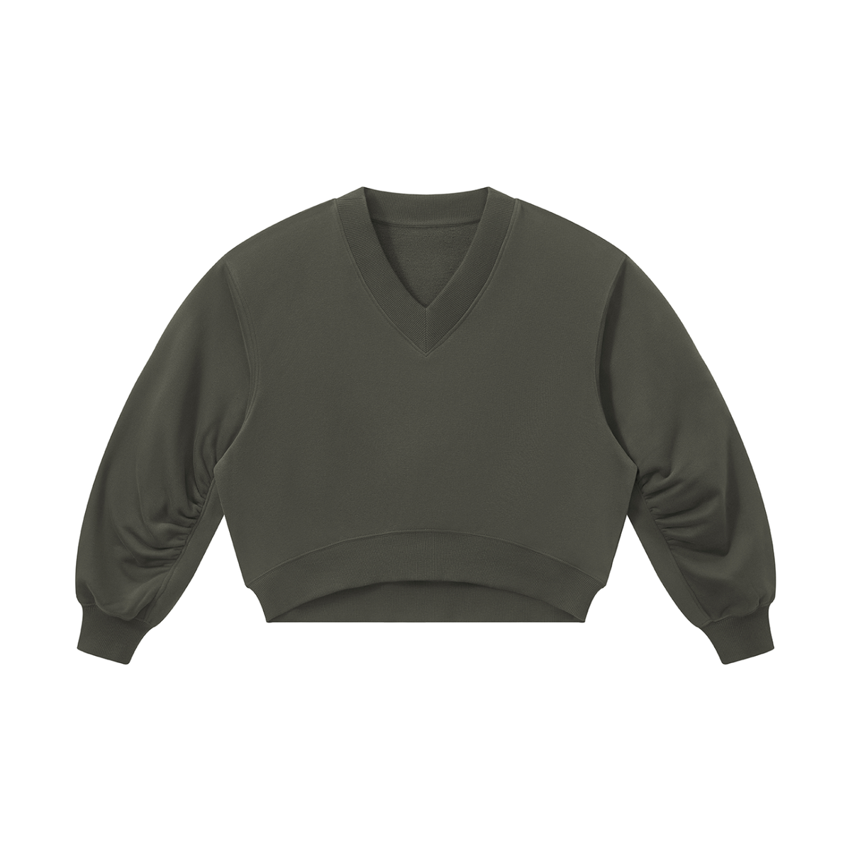 ICTHO Urban Geometry Crop Sweatshirt
