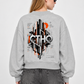 ICTHO Urban Geometry Crop Sweatshirt