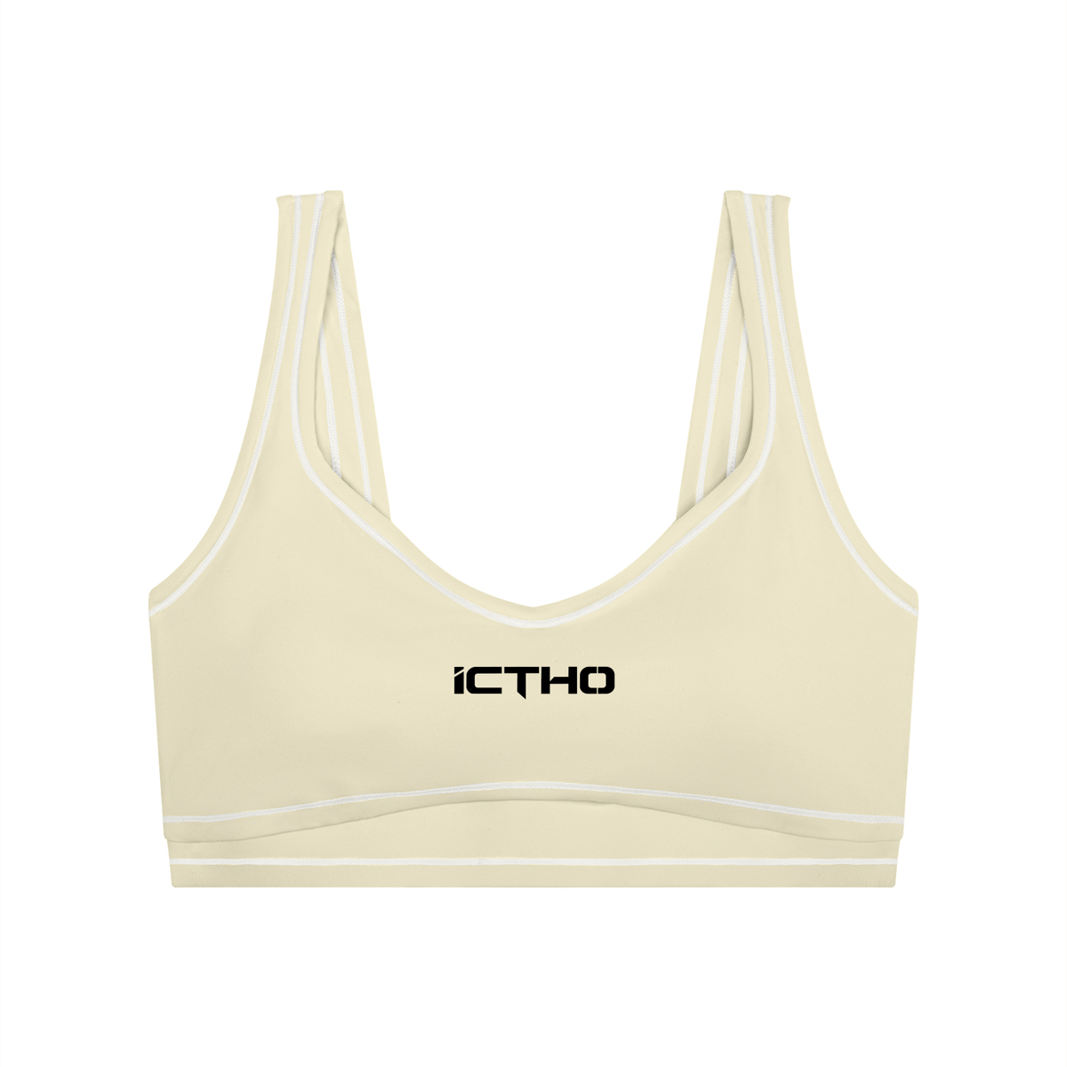 ICTHO Womens Jelly Bras Wireless Deep V Bralette Comfy Push Up Tshirt Bras