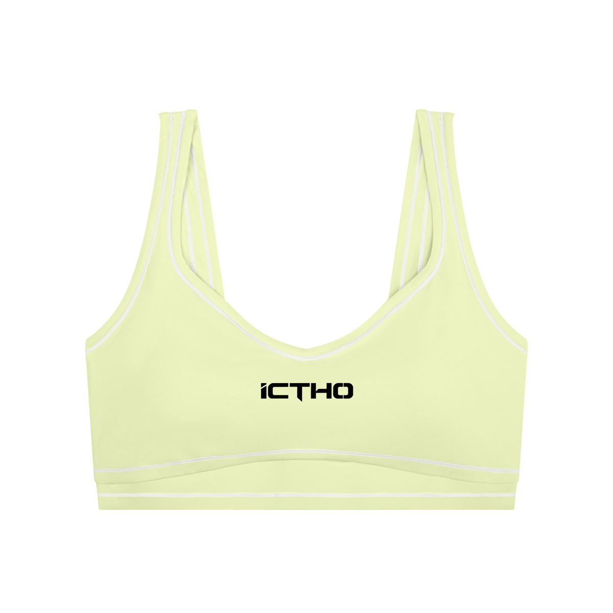 ICTHO Womens Jelly Bras Wireless Deep V Bralette Comfy Push Up Tshirt Bras