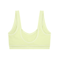 ICTHO Womens Jelly Bras Wireless Deep V Bralette Comfy Push Up Tshirt Bras