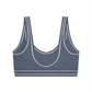 ICTHO Womens Jelly Bras Wireless Deep V Bralette Comfy Push Up Tshirt Bras