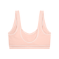 ICTHO Womens Jelly Bras Wireless Deep V Bralette Comfy Push Up Tshirt Bras